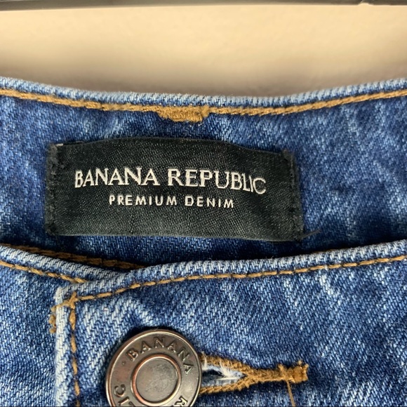 Banana Republic Blue Straight Leg Jeans - Picture 4 of 7